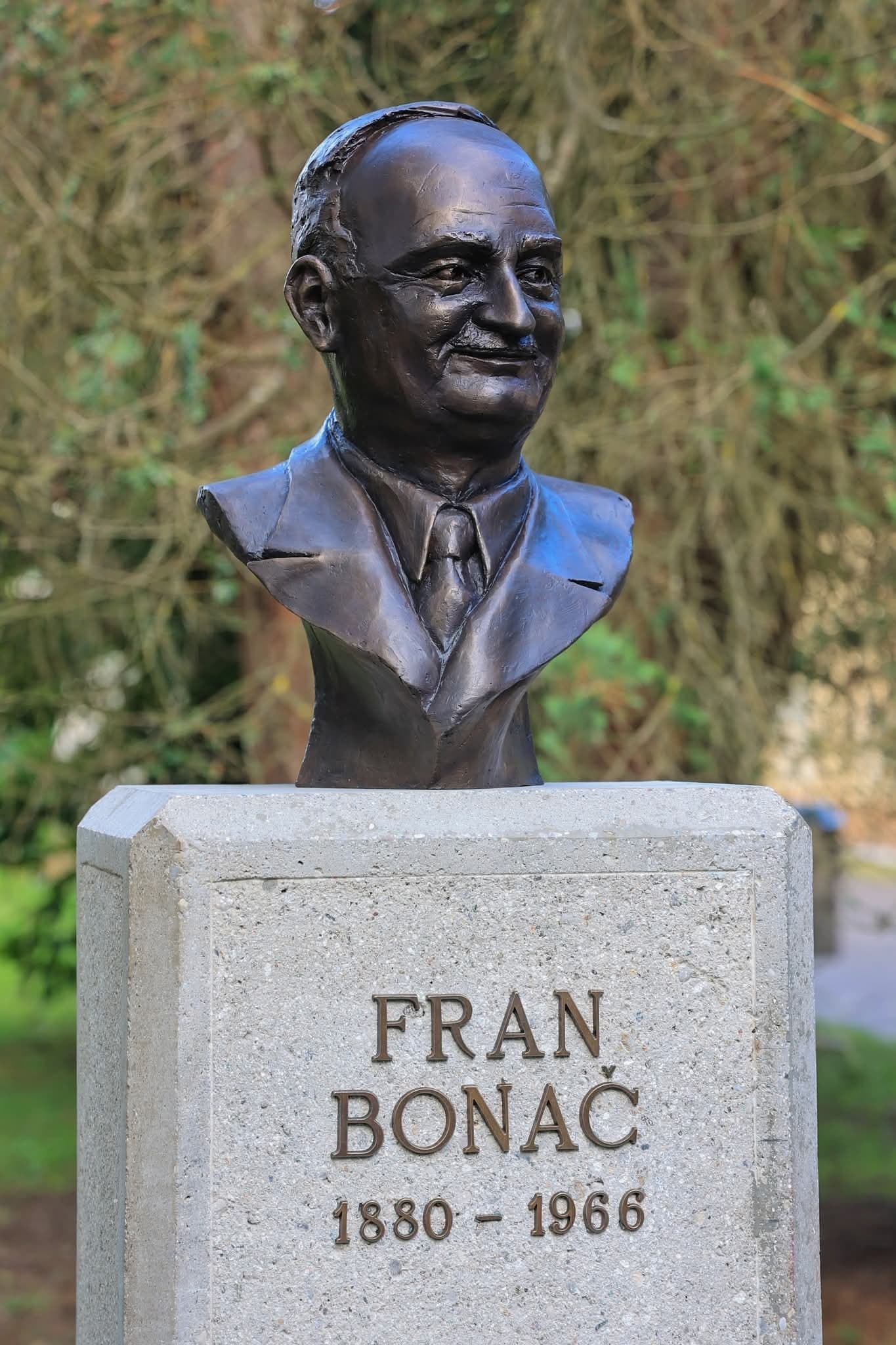 Bust of Fran Bonač